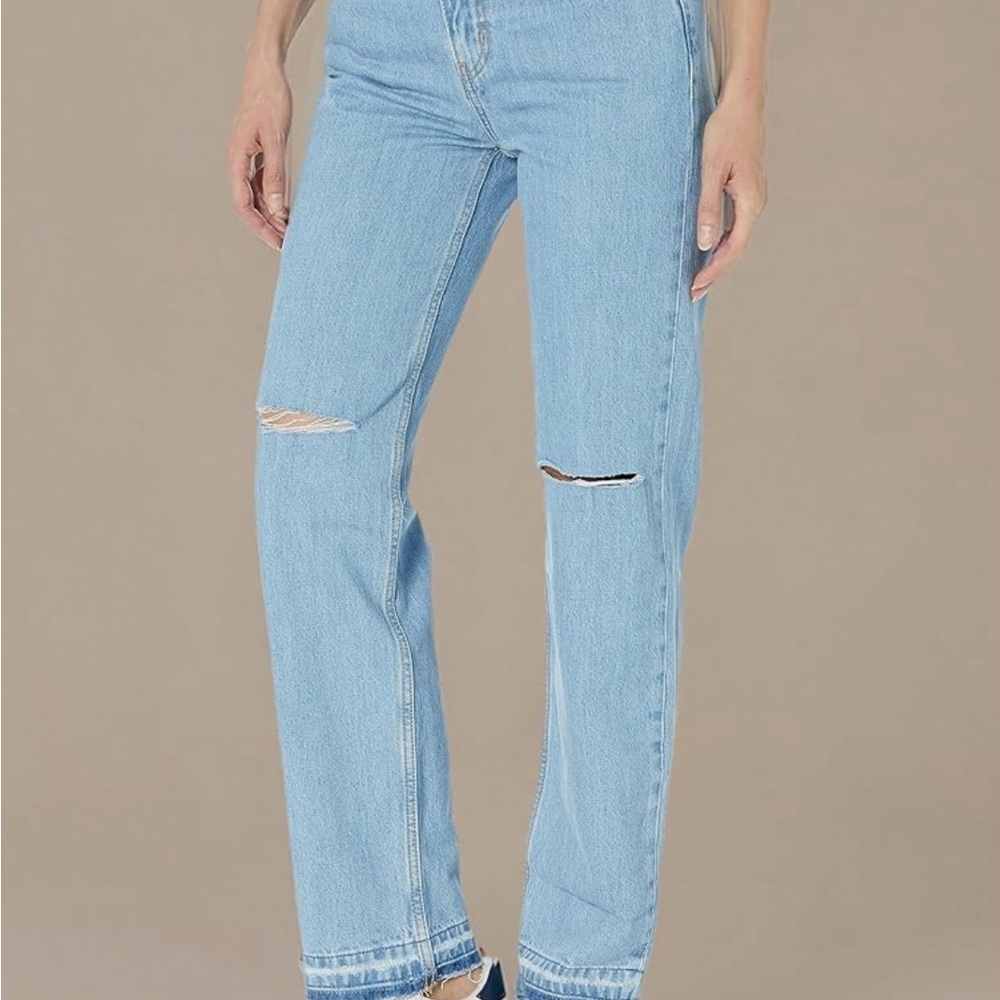 NWT Levi's Blue Straight Leg Denim Pants